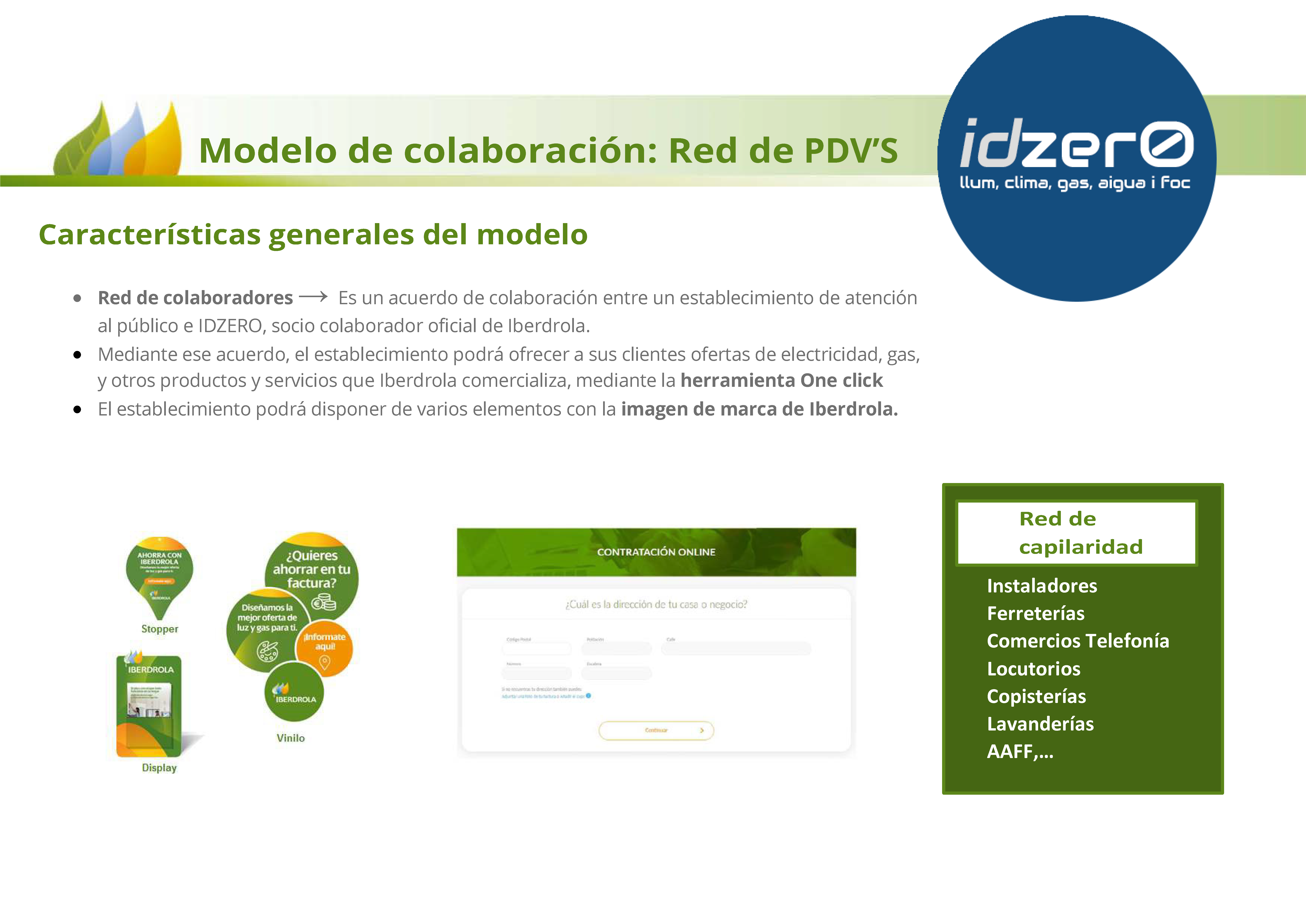 IDZeroModelo Colaboración Iberdrola - Idzero